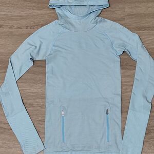 Lululemon Women's Blue Hoodie